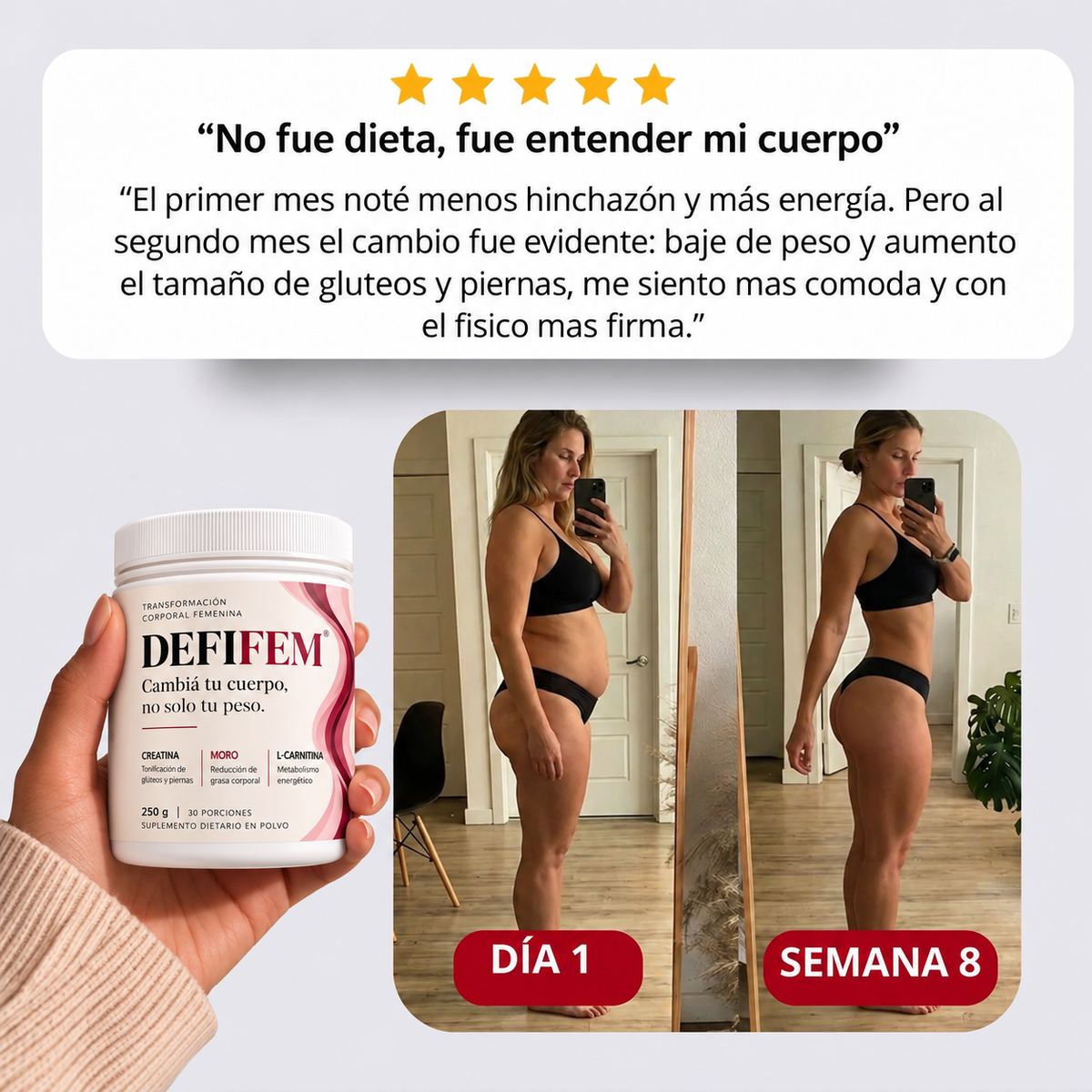 DEFIFEM · Transformación Corporal Femenina